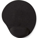 Nedis mpadfg100bk tapis de souris gel noir