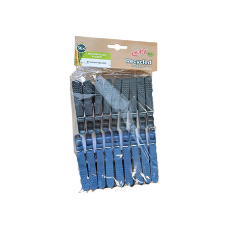 Pinces à linge recyclées Multy pack de 36 pcs