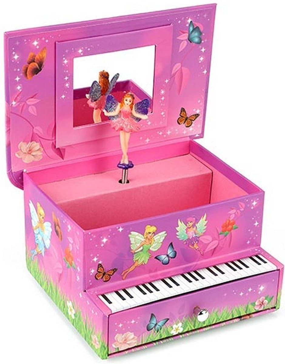 Boîte à musique de fées jouets Bongers avec fée dansante