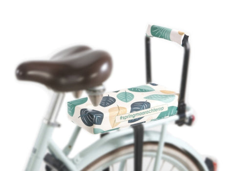 Newlooxs ne s'est pas trompé de coussin de siège pour porte-bagages imprimé végétalien