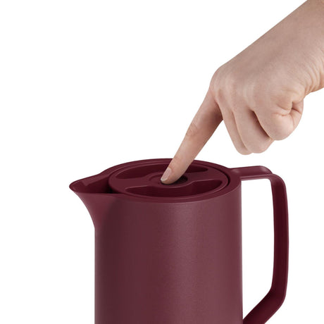 Thermos Tefal Motiva N4170210 - 1l - rouge foncé - isolant - étanche - design stylé