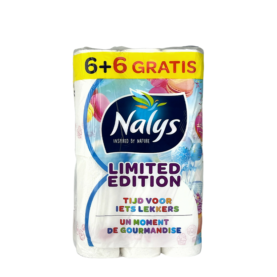 Nalys keukenrol limited edition 2-laags 12 stuks