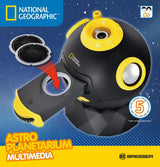 National Geographic Astro Planetarium Junior 16 cm Jaune noir