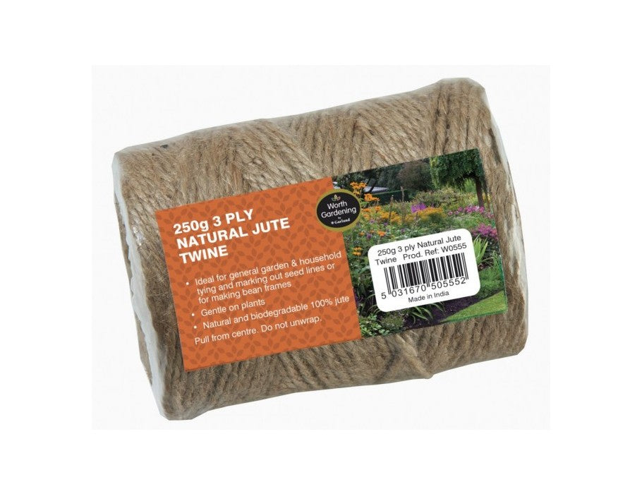 Guirlande de fil de jute 3 couches - 250 grammes