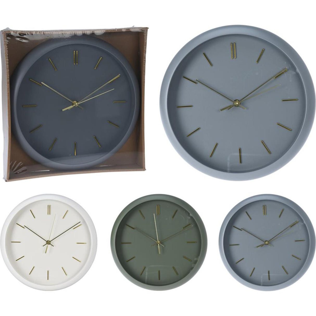 Horloge murale Cozydecor 30x4,5cm