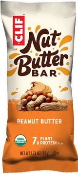 Barre remplie de beurre de noix Clif Bar, boîte de 12 pièces mélangées