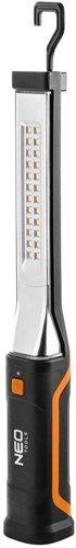 Lampe de course Neo LED | rechargeable orange 365mm | + crochet - 5448685