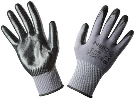 Gant de travail Neo nylon | avec revêtement nitrile | m10 - 6453451
