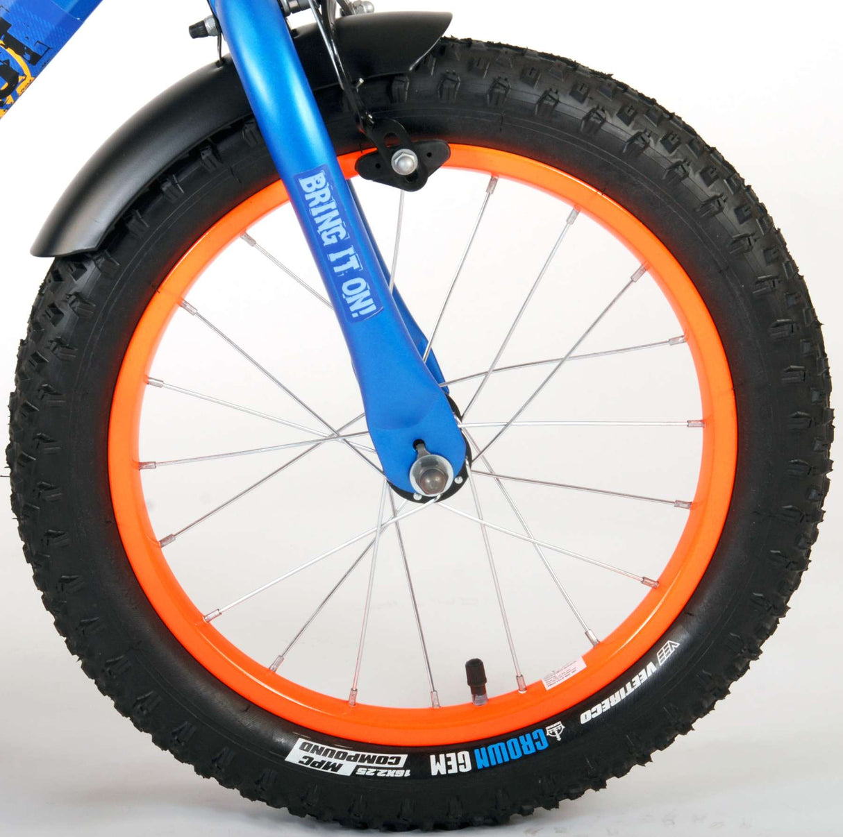 Nerf Children's Bicycle - Boys - 16 pouces - Satin Bleu