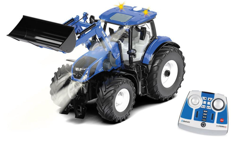 Siku Holland T7.315 avec chargeur frontal et module pour un