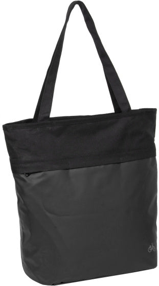 Bike carbon sacoche de vélo shopper hydrofuge 21l noir