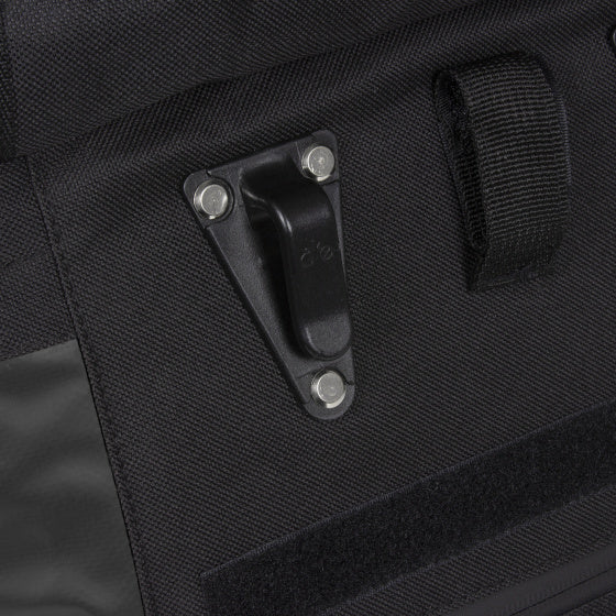 Bike carbon sacoche de vélo shopper hydrofuge 21l noir