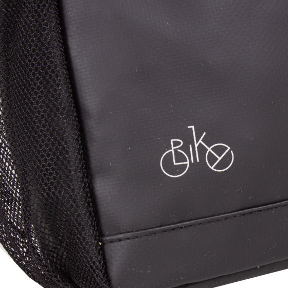 Bike carbon sac bandoulière vélo hydrofuge 12l gris