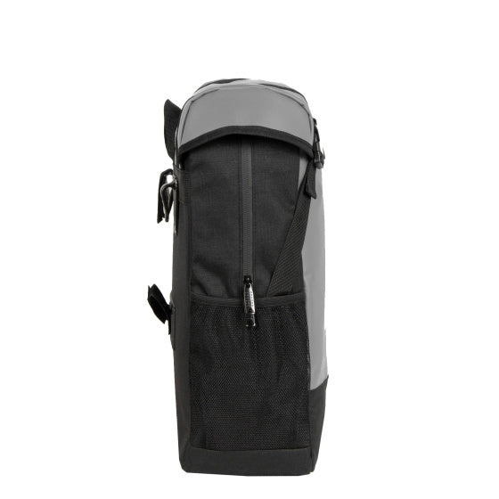 Bike carbon sac bandoulière vélo hydrofuge 24l gris