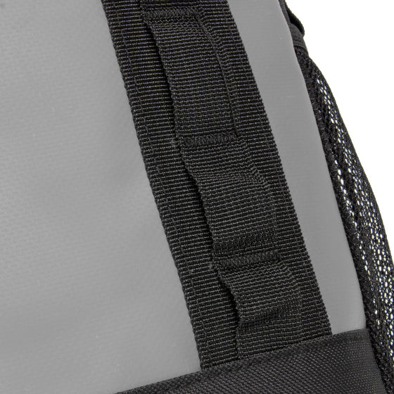 Bike carbon sac bandoulière vélo hydrofuge 24l gris