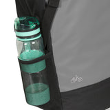 Bike carbon sac bandoulière vélo hydrofuge 24l gris