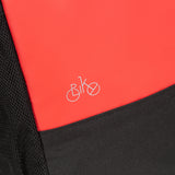 Bike carbon sac à bandoulière vélo hydrofuge 24l rouge
