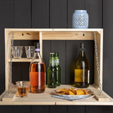 Barre murale design Esschert 56x58x38,3cm