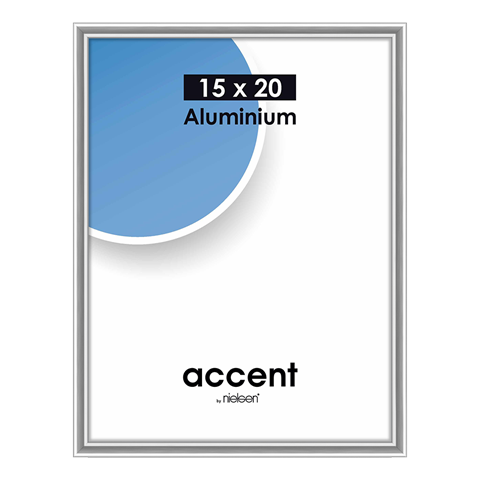 Nielsen Design Nielsen Photo Frame 51323 Accent Glossny srebrny 15x20 cm