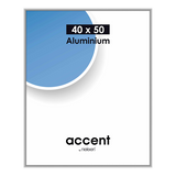 Nielsen Design Nielsen Photo Frame 52524 Accent Mat Silver 40x50 cm