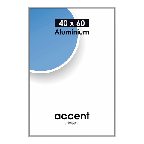 Nielsen Design Nielsen fotoramme 55124 Accent Mat Silver 40x60 cm