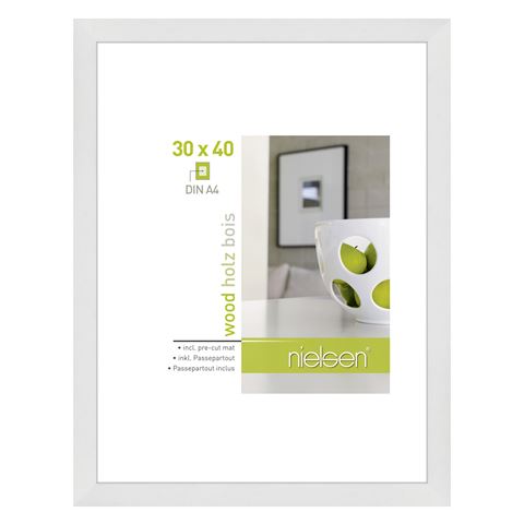 Nielsen Design Nielsen fotoramme 8988017 Apollon White 30x40 21x29,7 cm