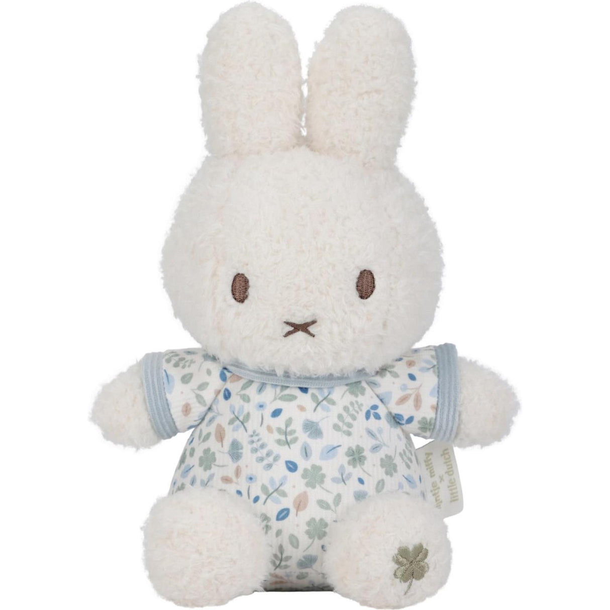 Little Dutch Miffy x - peluche - 20 cm - feuilles porte-bonheur