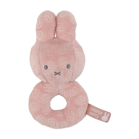 Little Dutch Miffy hochet fleur rose grs