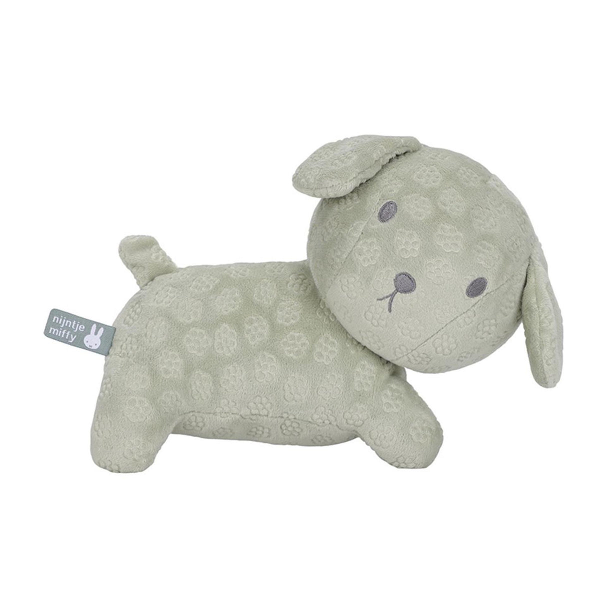 Petite snuffie hollandaise 25cm fleur verte