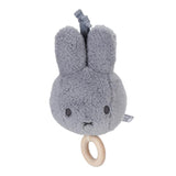 Tiamo Miffy boîte à musique pelucheux bleu