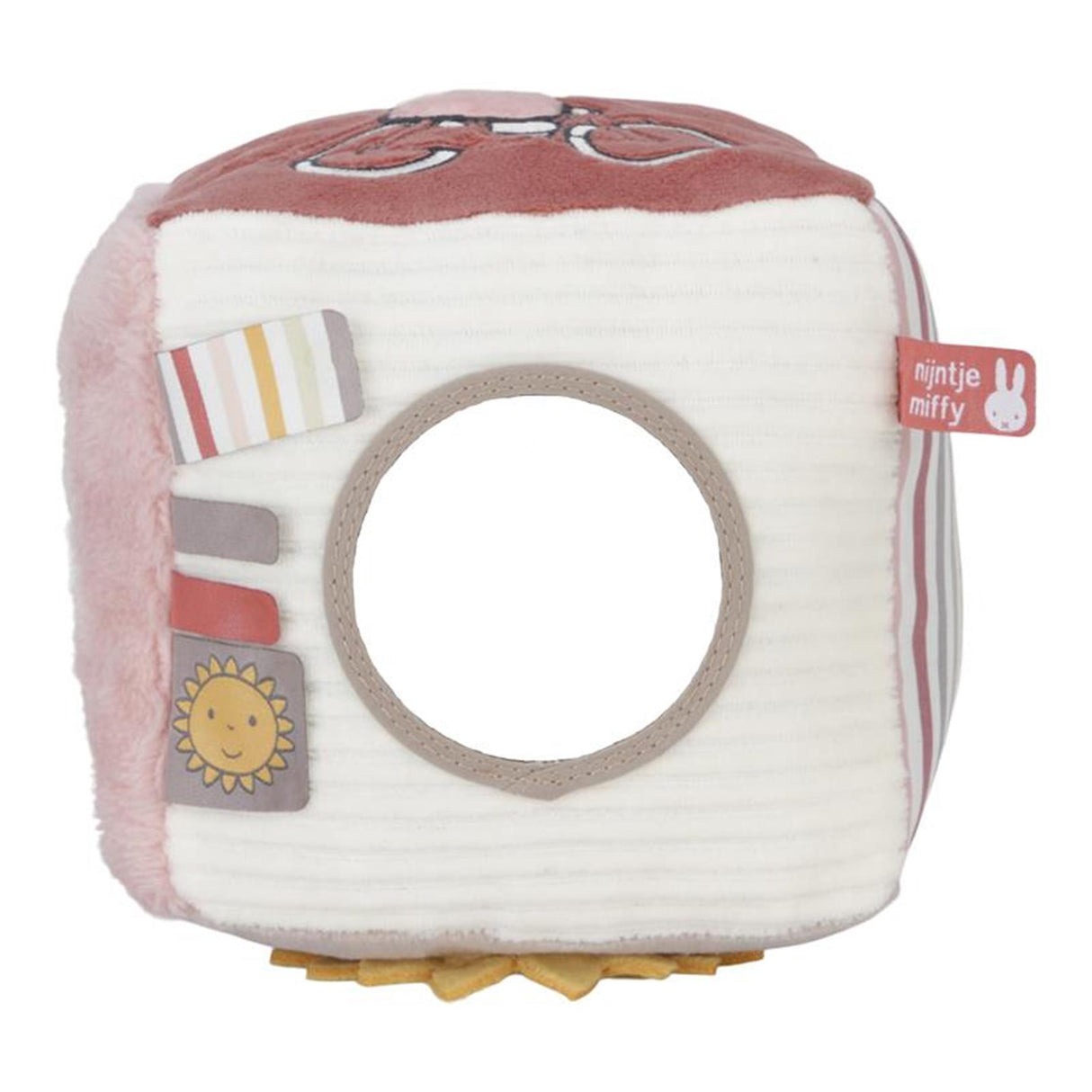 Tiamo Miffy cube moelleux rose