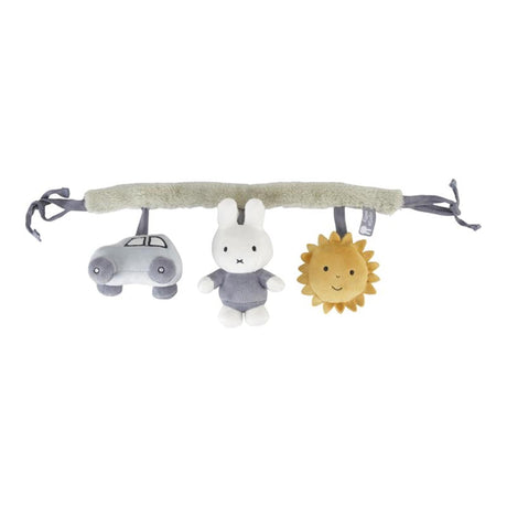 Tiamo Miffy tendeur de chariot moelleux bleu
