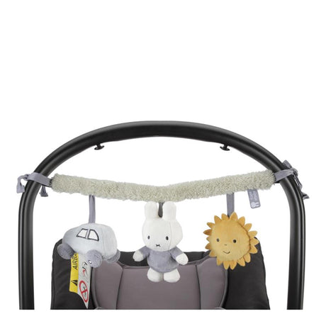 Tiamo Miffy tendeur de chariot moelleux bleu
