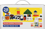 Bambolino Toys Miffy Blocks Farm