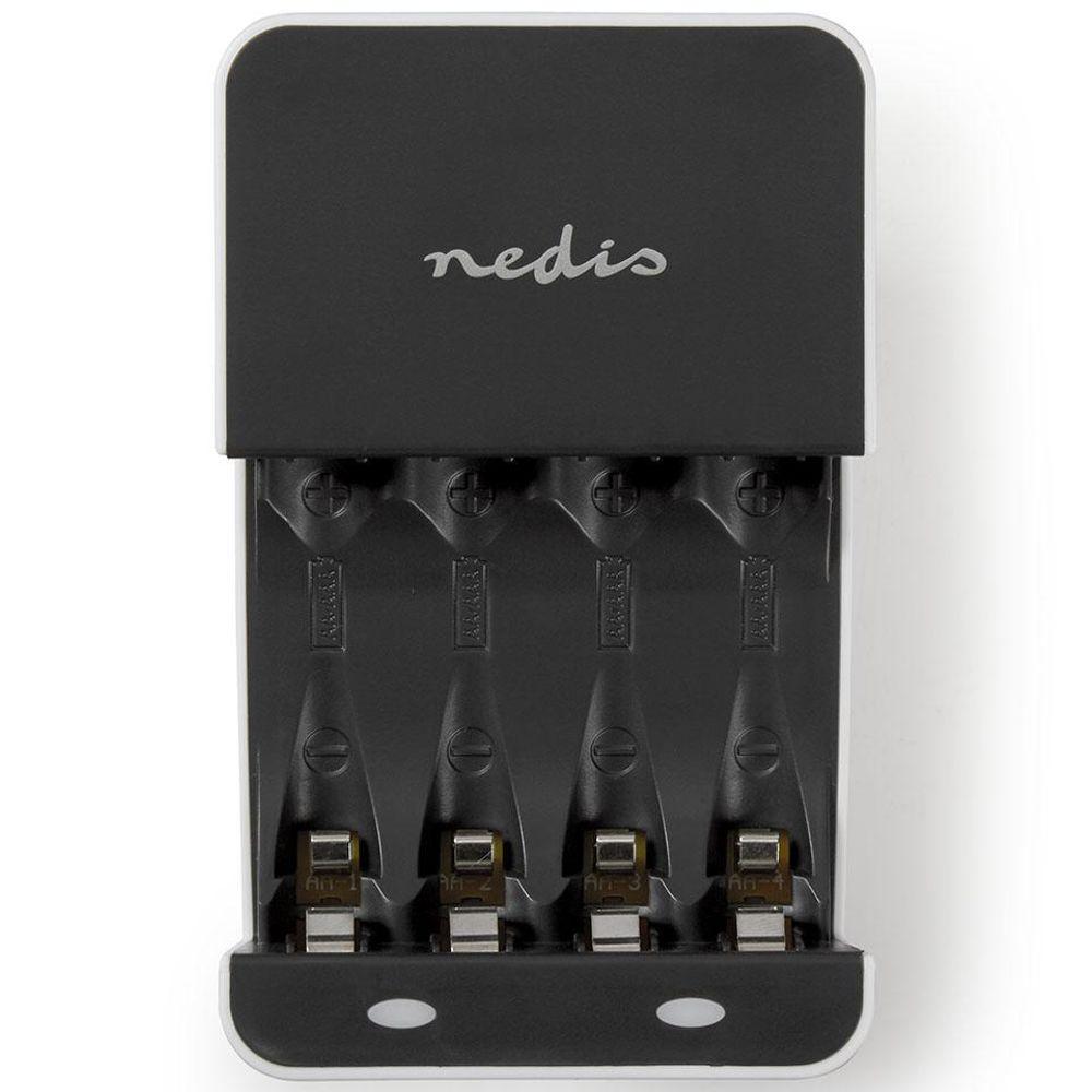 Chargeur de batterie Nedis bach05 nimh aa aaa