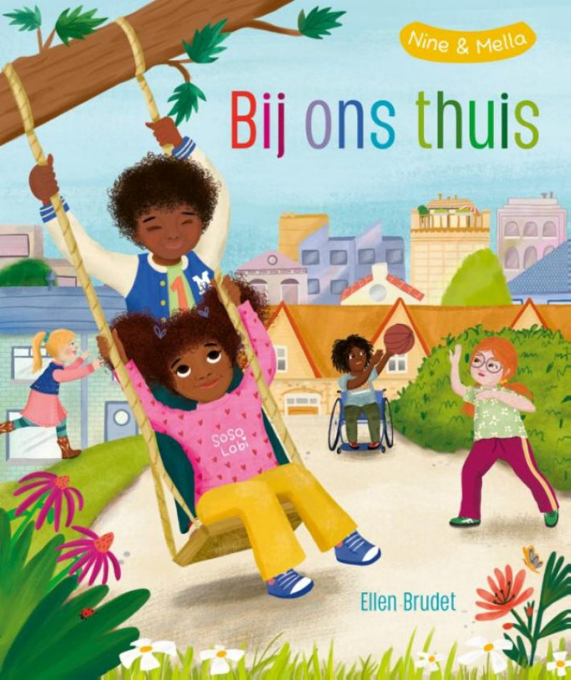 Wpg nine et mella chez nous - livre pour enfants