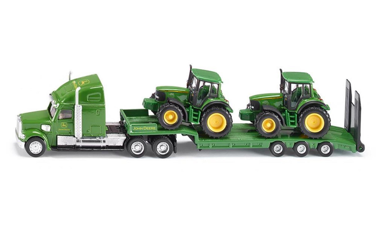 Siku 1837 Low -Loader avec John Deere Tracteurs 1:87