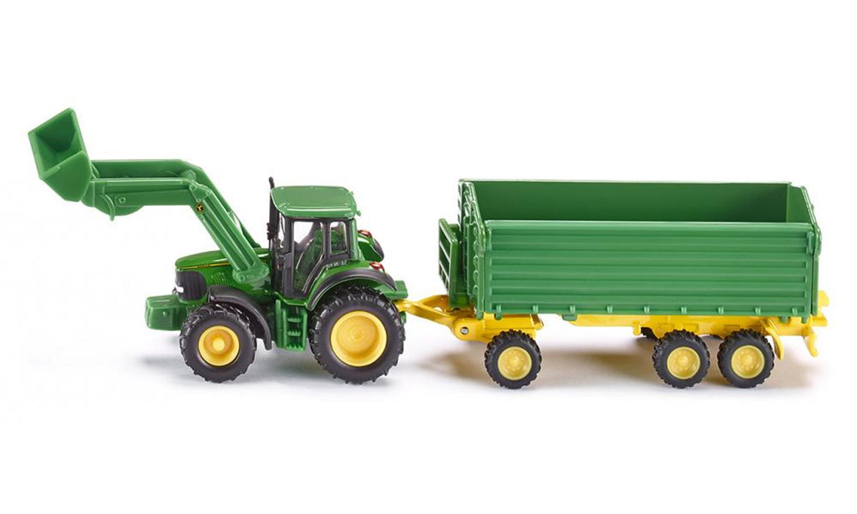Siku 1843 John Deere avec remorque 1:87