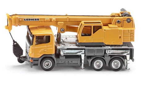 Siku 1859, camion-grue télescopique Liebherr, échelle 1:87, métal plastique