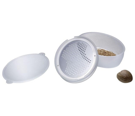 Râpe à muscade Westmark avec plateau en plastique inox 96x67x31mm