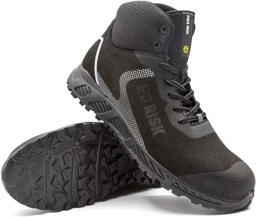 No risk black tiger 1047.10 s3 | zwart | maat 43 - 5607421089437