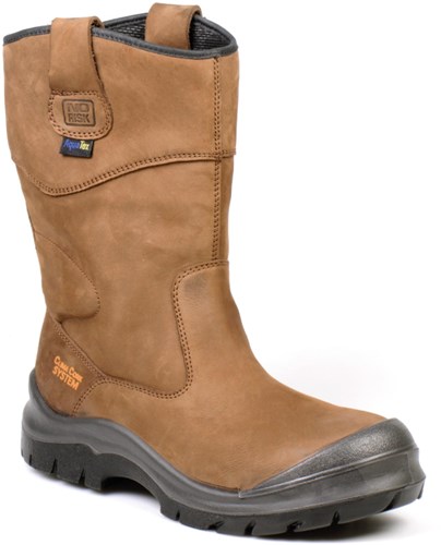 No risk hoge laars hawick 6674.02 s3 aqua-tex bruin - maat 44 - 00.071.011.44