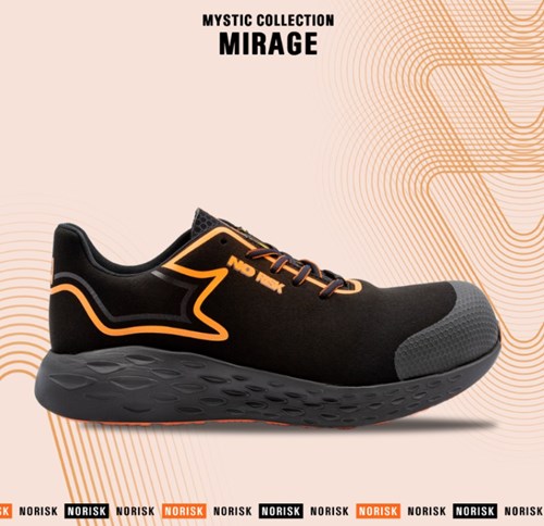 Aucun risque mirage 1249.20 s1p | orange noir | taille 47 - 5607421014477