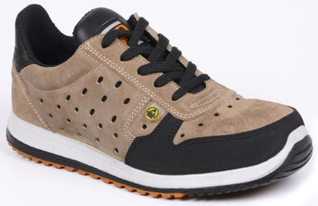 No risk runner laag s1p esd beige zwart - maat 47 - 11.071.014.47