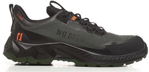 No risk x-treme low green 1257.08 s3l | zwart groen | maat 41 - 5607421120413