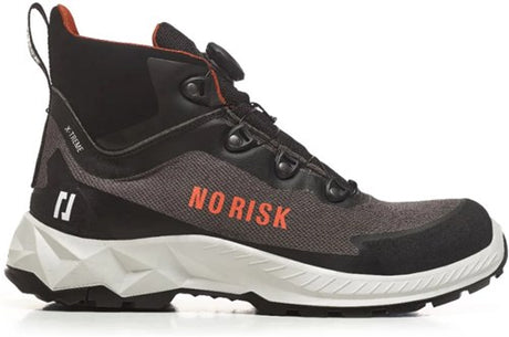No risk x-treme mid fls grey 1057.06 s3l | grijs zwart | maat 43 - 00.071.070.43