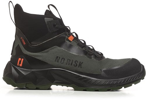No risk x-treme mid green 1057.08 s3 | zwart groen | maat 44 - 5607421129447