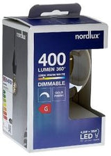 Enzo nordlux led globe g95 e27 4,9-35w 2200k filament spiraal gold dimbaar - 2760121
