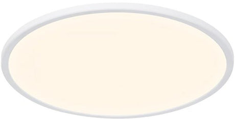Enzo nordlux led plafonniere oja 42 wit 24w 3000k 4000k 42cm - 4802329