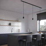 Enzo nordlux link rail hanglamp rondie gu10 zwart - 5049452